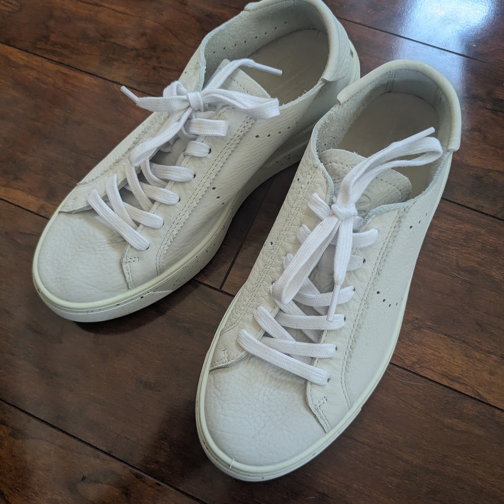 White Leather Sneakers